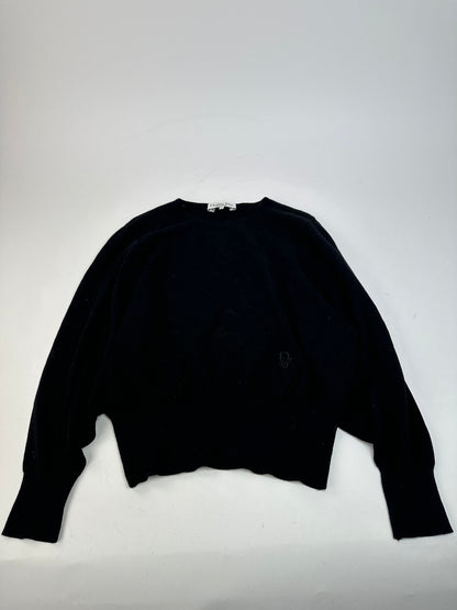Vintage Dior Wool Sweater Black M