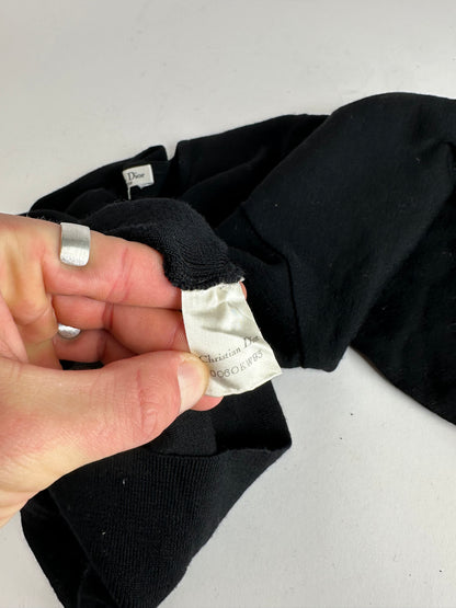 Vintage Dior Wool Sweater Black M