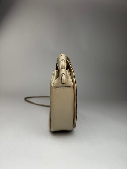 Vintage Givenchy 4G leather bag gray