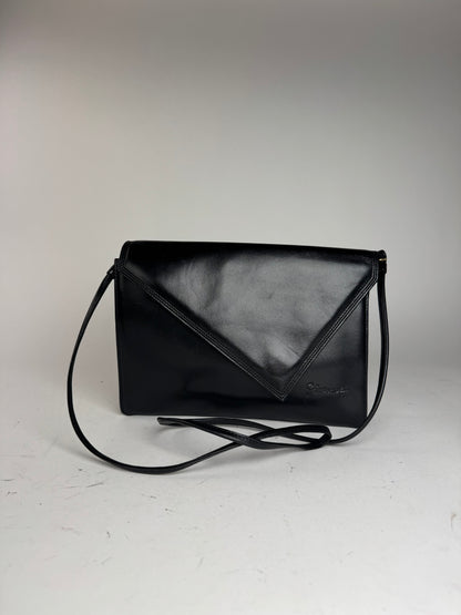 Sac vintage en cuir noir Givenchy