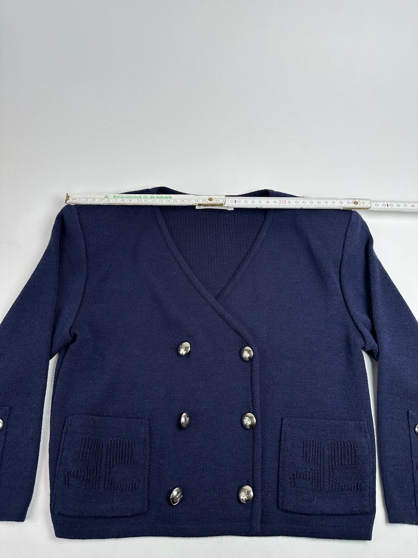 Vintage Courreges Short coat trench navy