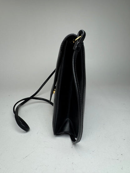 Sac vintage en cuir noir Givenchy