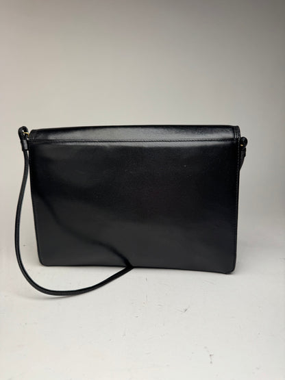 Sac vintage en cuir noir Givenchy