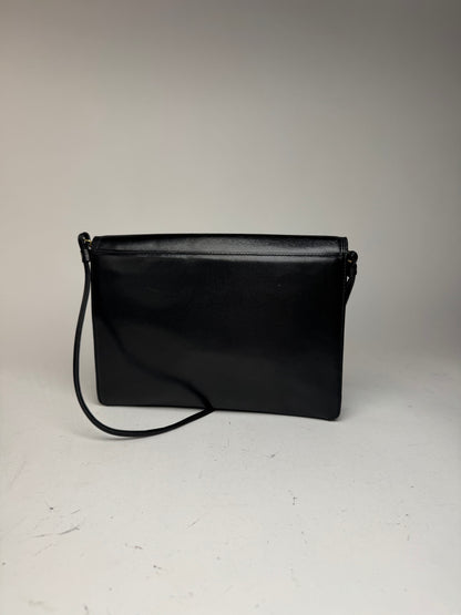 Sac vintage en cuir noir Givenchy