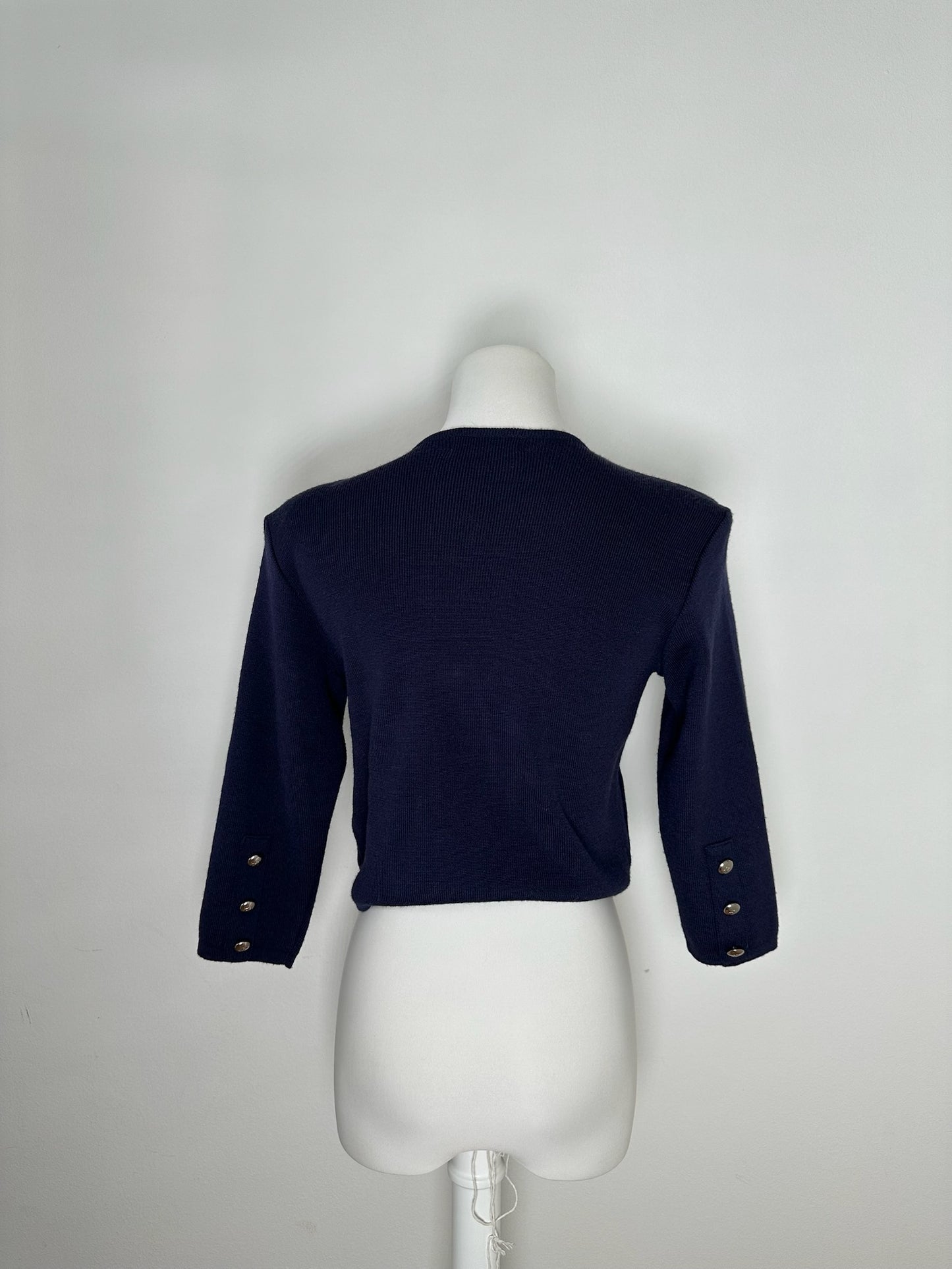 Vintage Courreges Short coat trench navy
