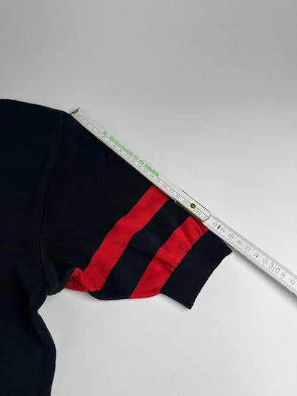 Vintage Dior polo shirt black red white