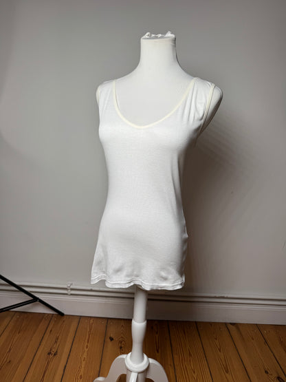 Vintage Issey Miyake Cotton Top White M