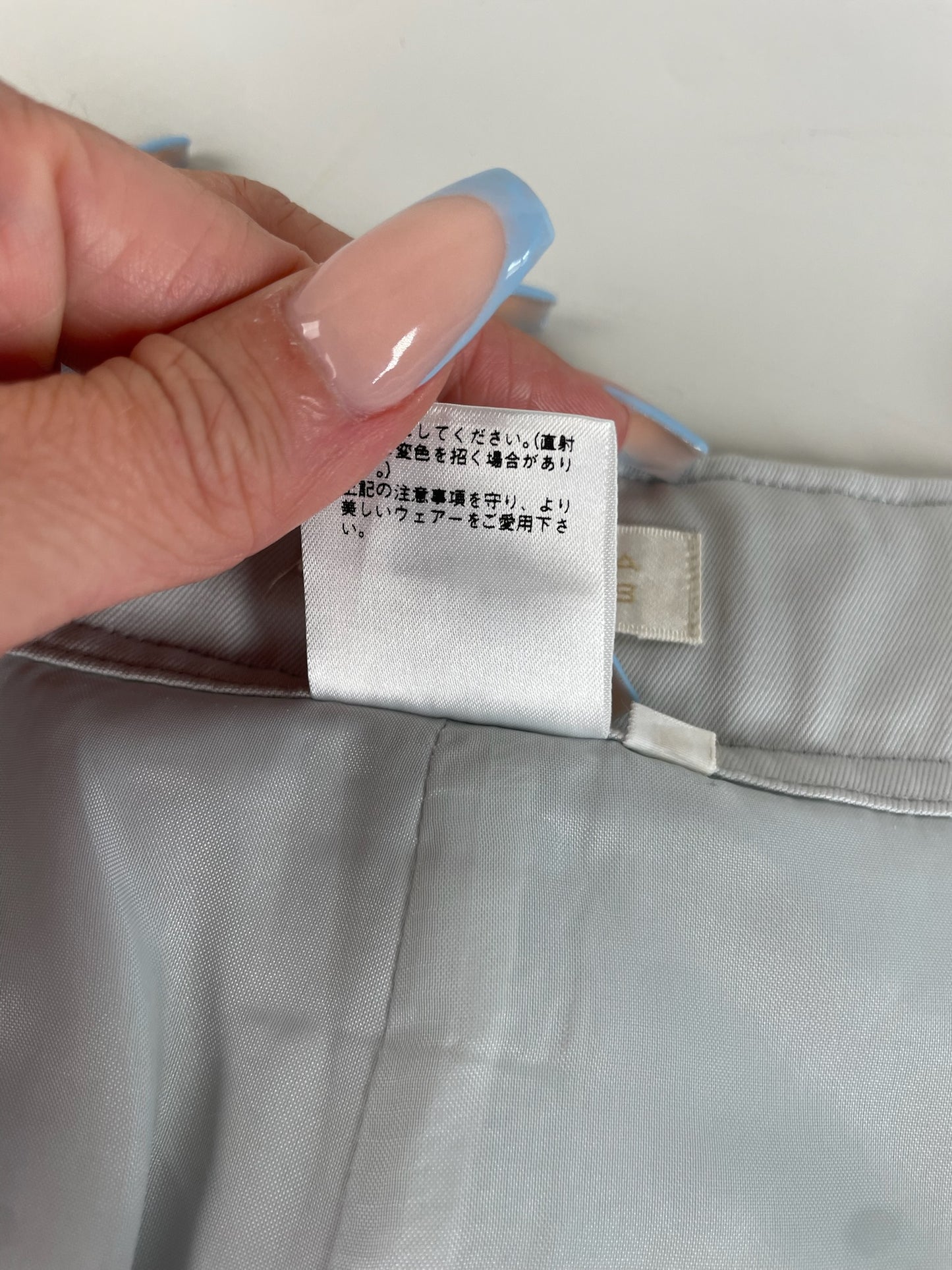 Vintage Balenciaga Golf Club Shorts Light Grey L