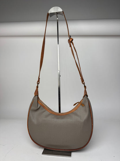 Vintage Dior 2-Way Bag Grey Brown