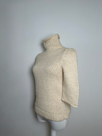 Vintage Wool turtleneck beige