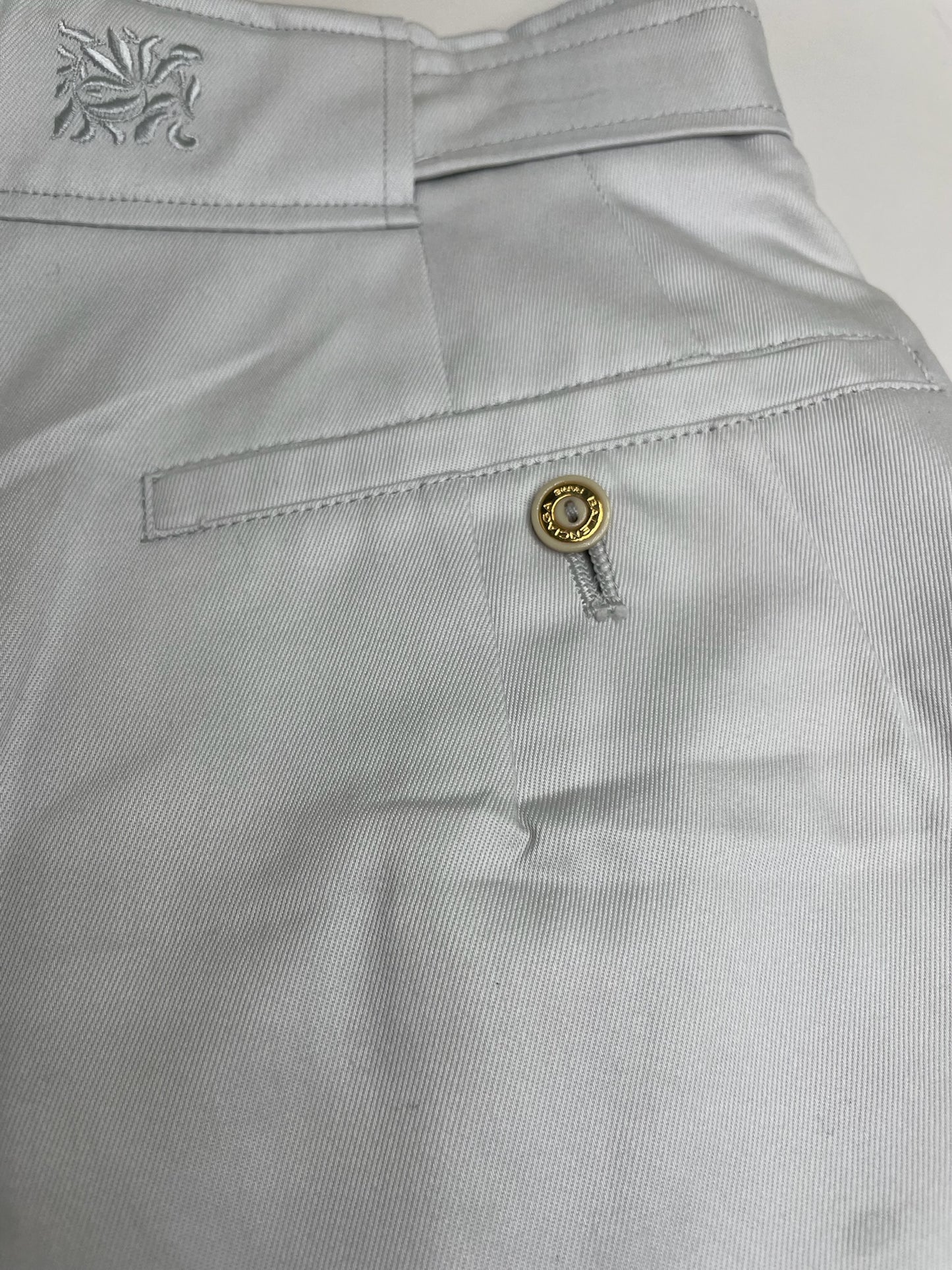 Vintage Balenciaga Golf Club Shorts Light Grey L