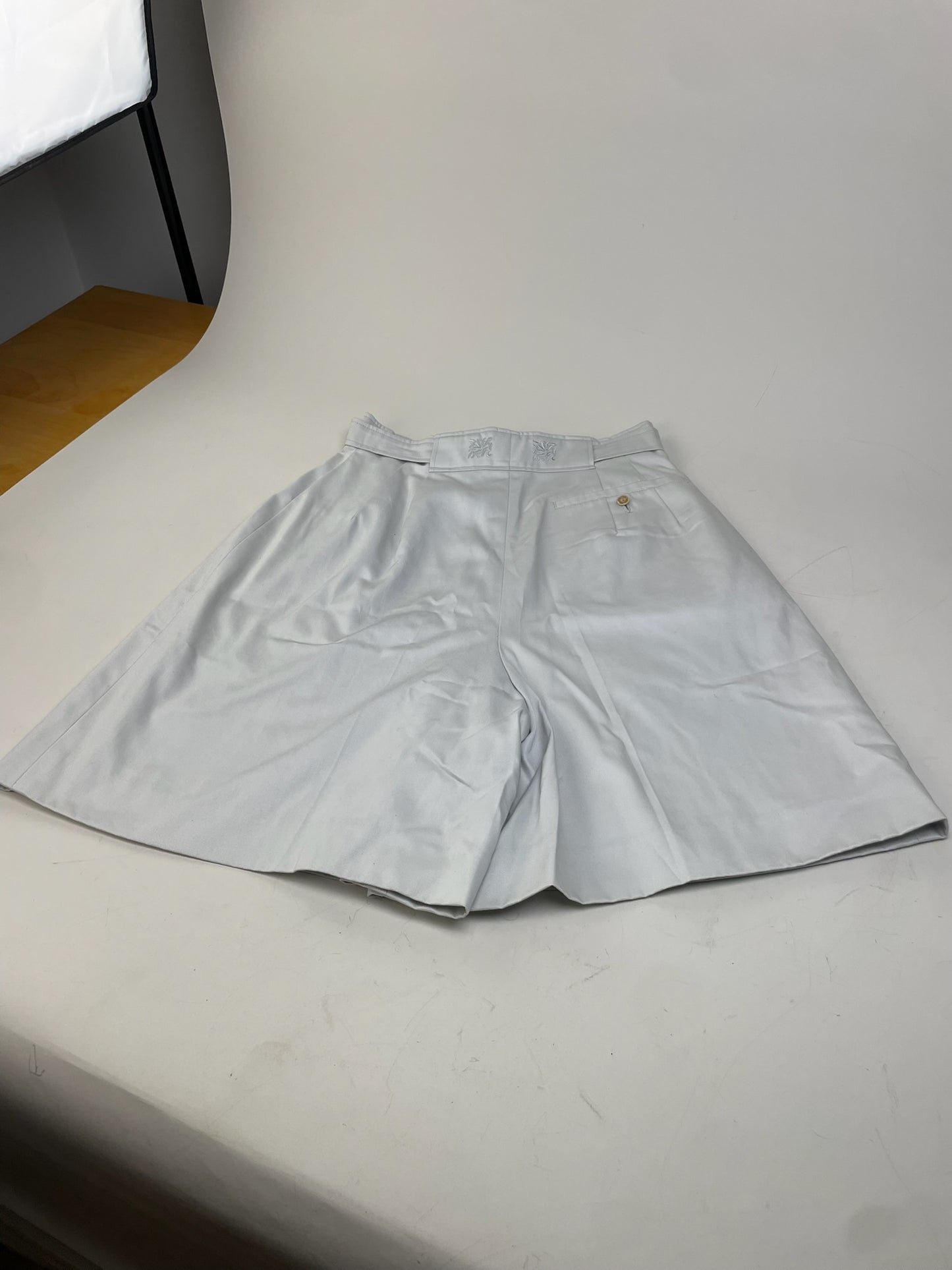 Vintage Balenciaga Golf Club Shorts Light Grey L
