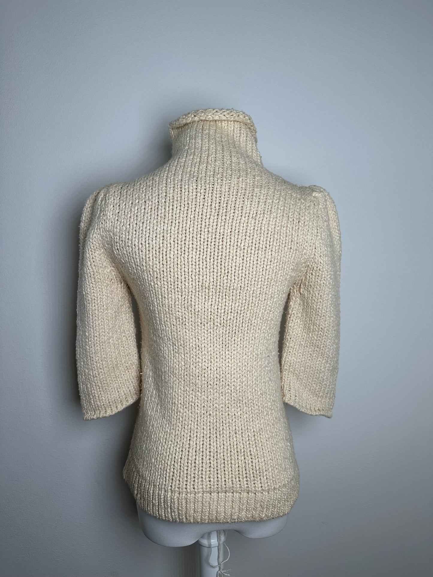 Vintage Wool turtleneck beige