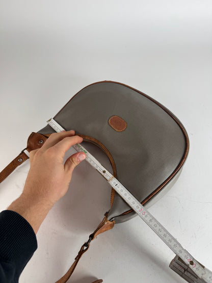 Vintage Dior 2-Way Bag Grey Brown