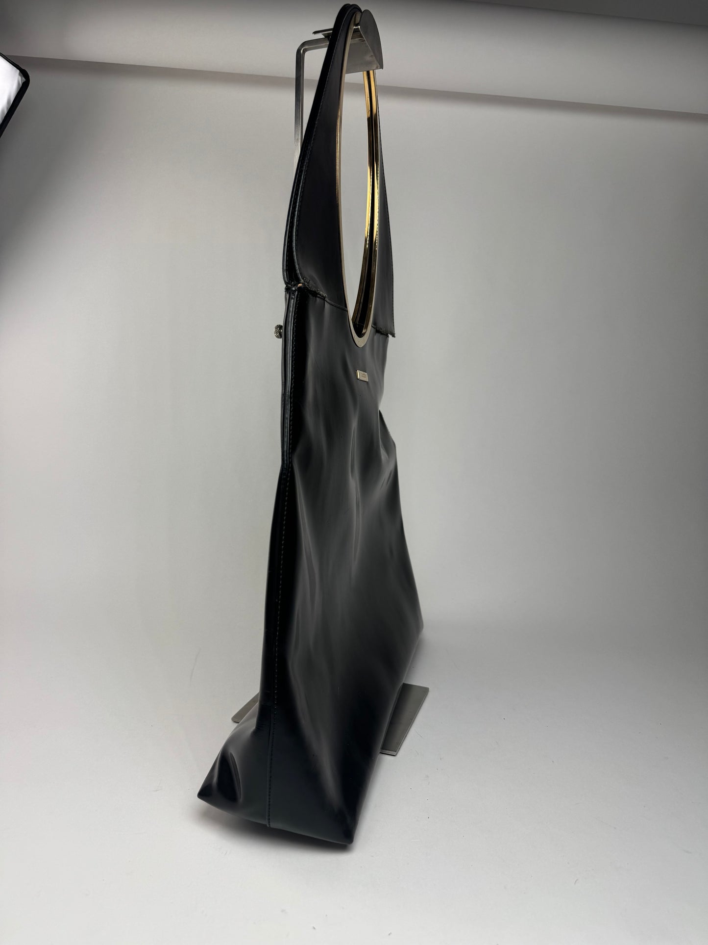 Vintage Gucci leather bag black