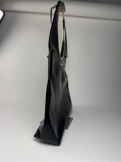 Vintage Gucci leather bag black