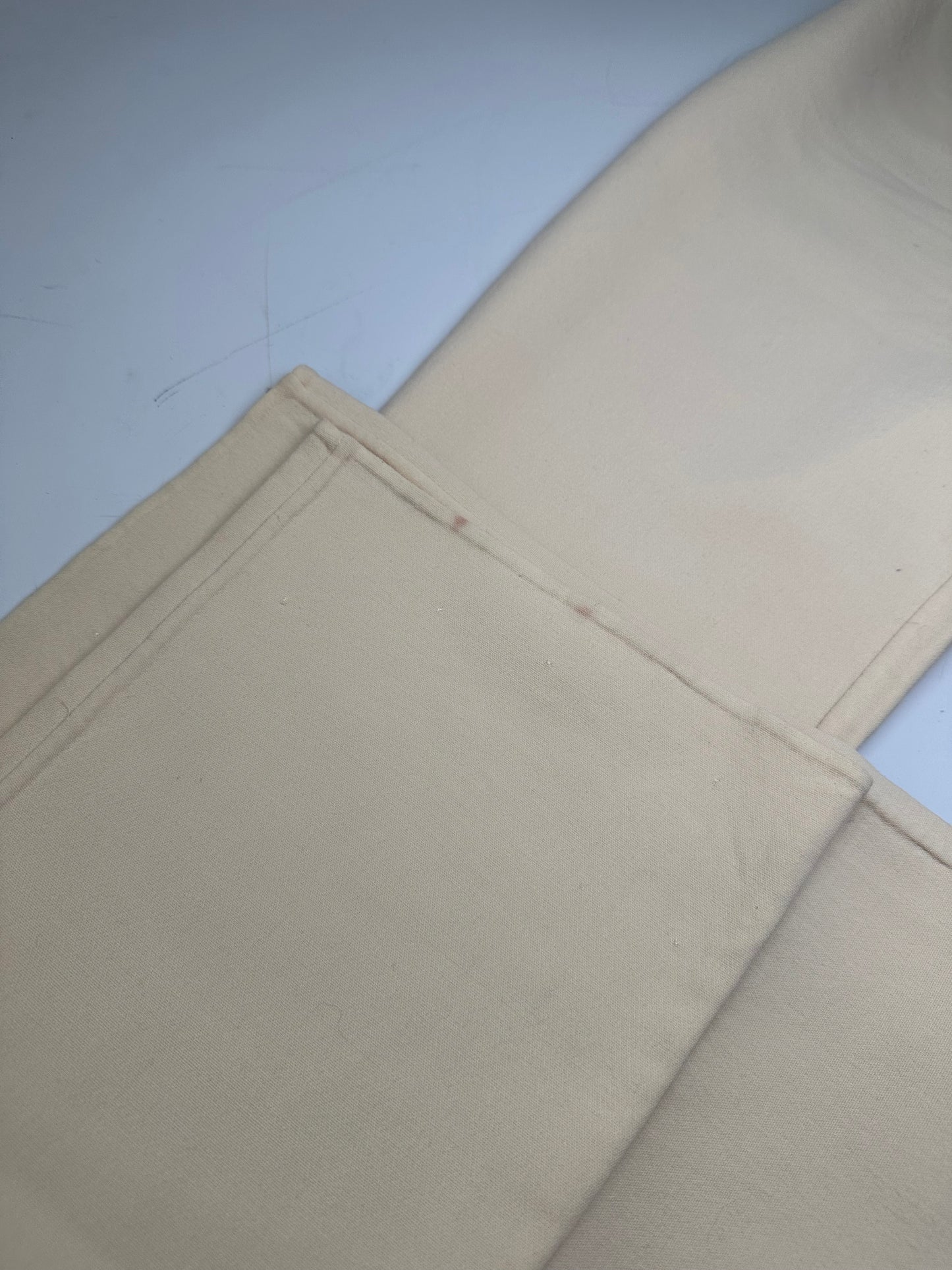 Vintage Celine Wool Blend Trousers Light Beige XS