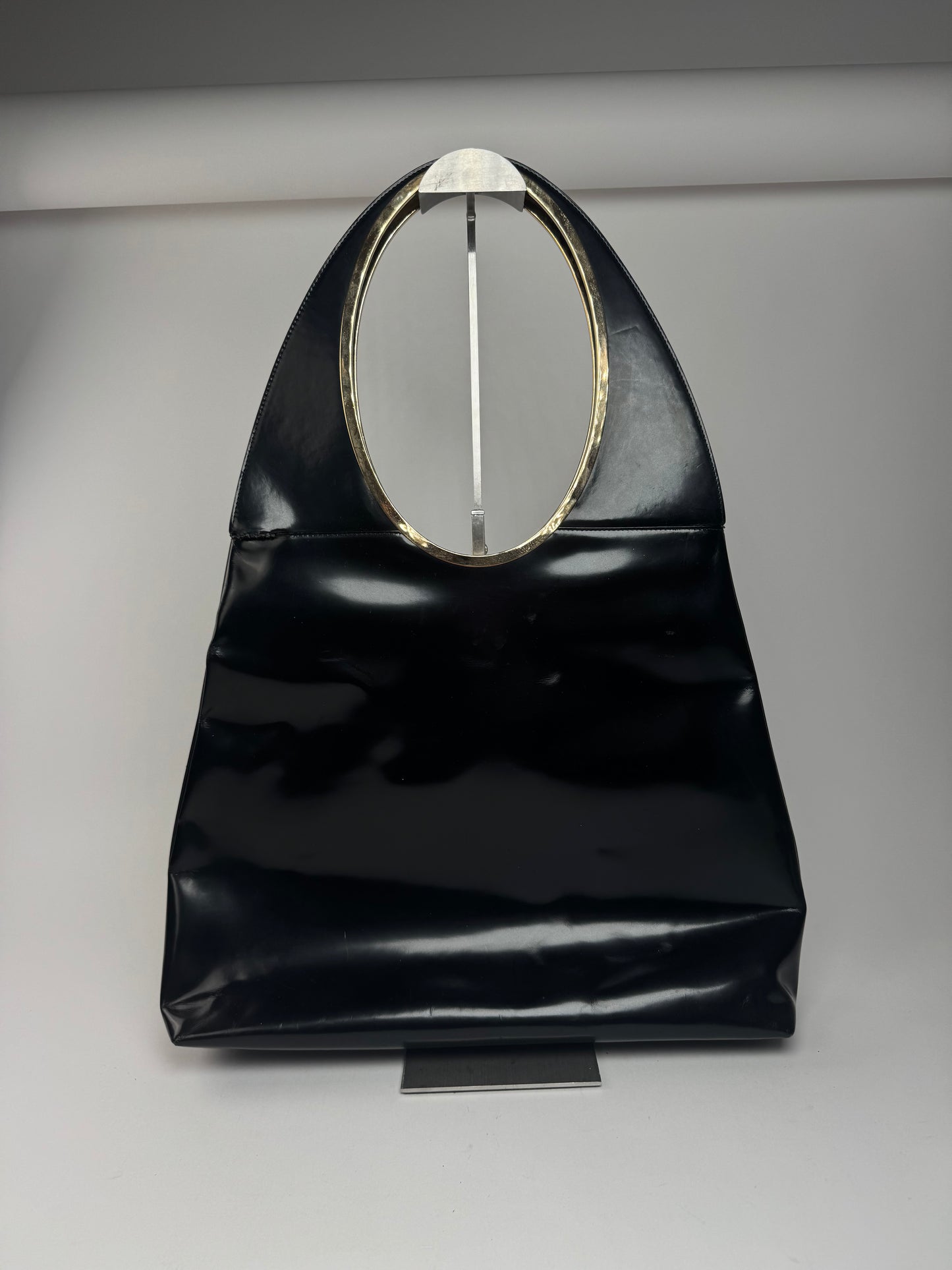 Vintage Gucci leather bag black