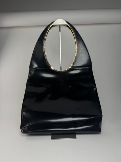Vintage Gucci leather bag black