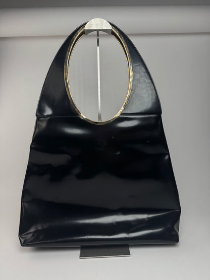 Vintage Gucci leather bag black