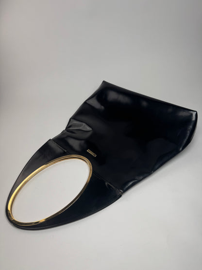 Vintage Gucci leather bag black