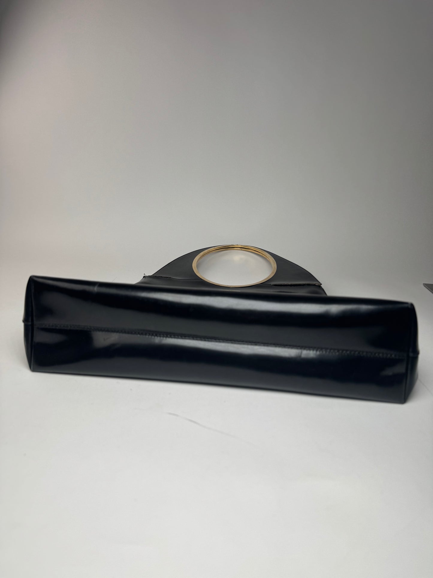 Vintage Gucci leather bag black