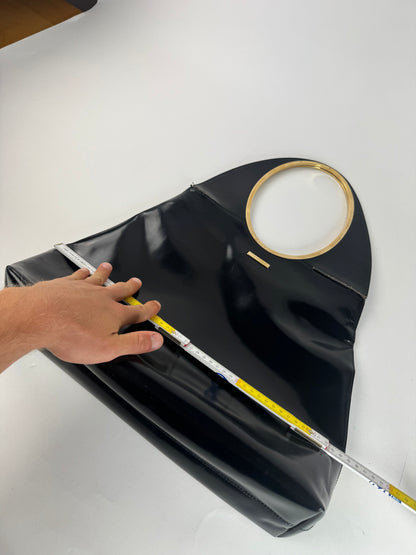 Vintage Gucci leather bag black