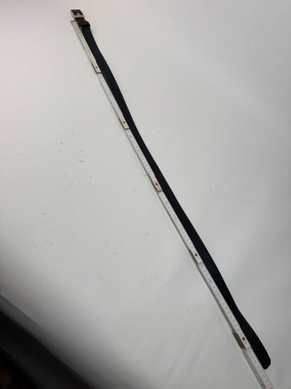 Vintage Dior Leather Belt Black