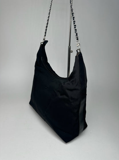 Vintage Gucci Canvas Bag black