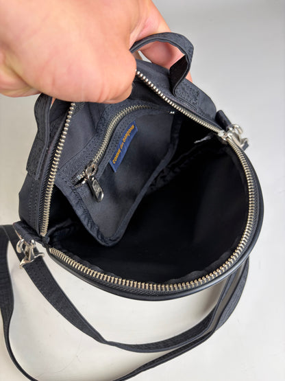 Vintage Comme Des Garcons TINY BAG Nylon Crossbody Black
