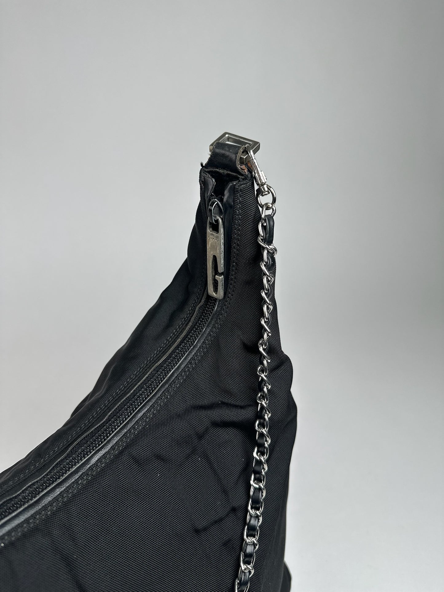 Vintage Gucci Canvas Bag black