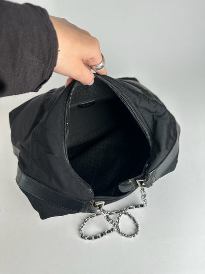 Vintage Gucci Canvas Bag black