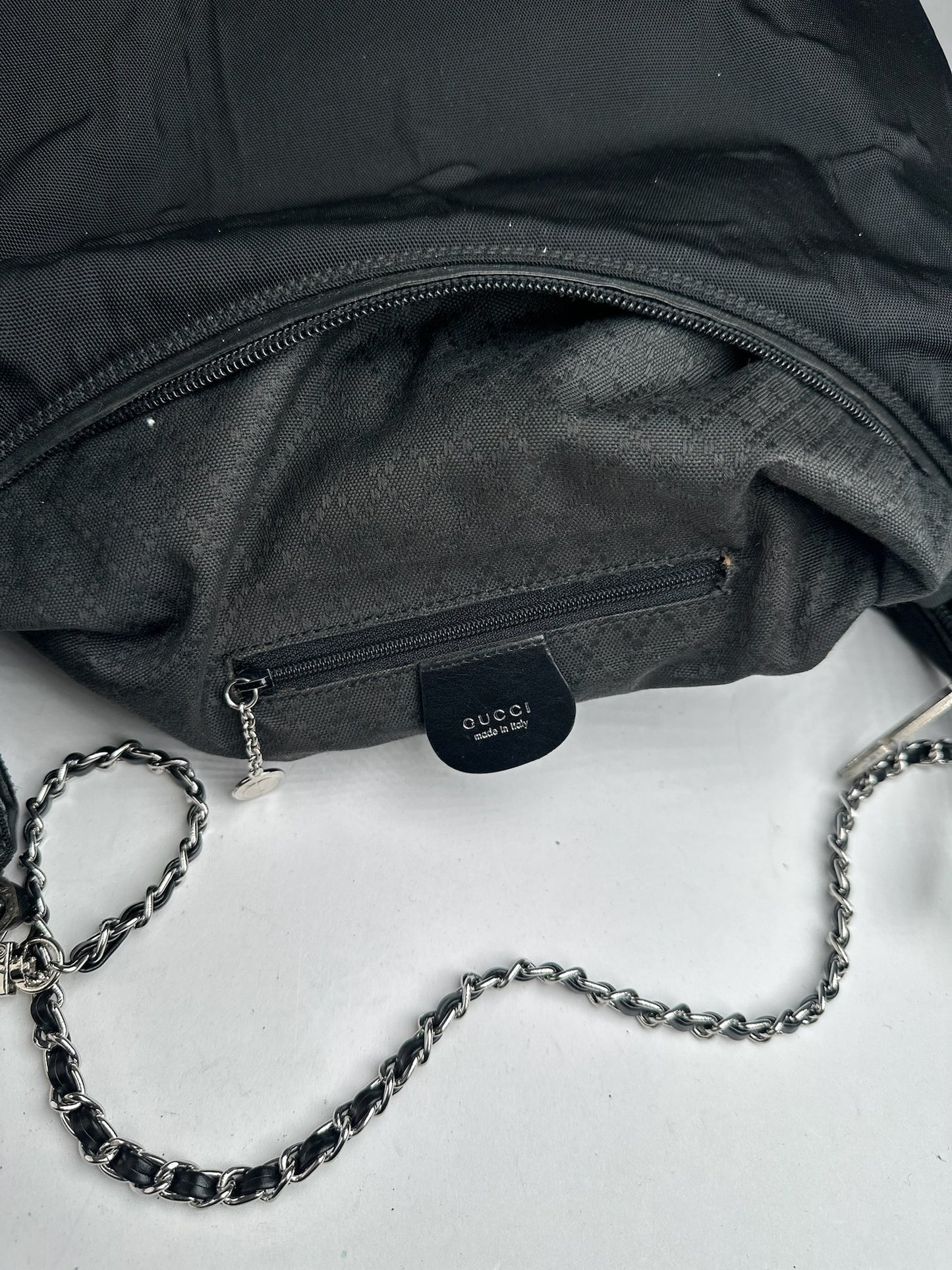 Vintage Gucci Canvas Bag black