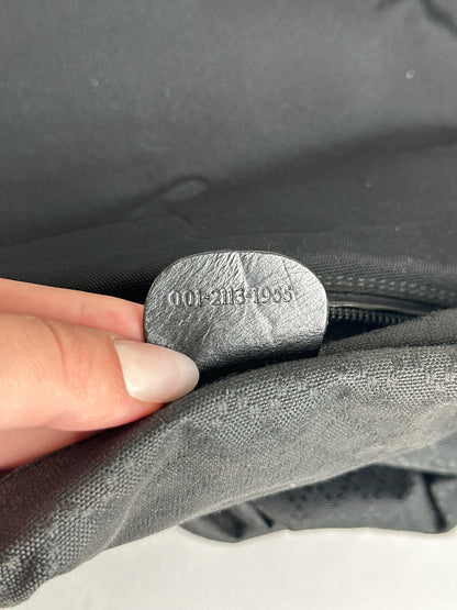 Vintage Gucci Canvas Bag black