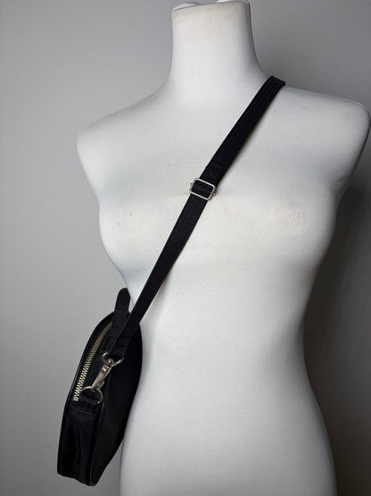 Vintage Comme Des Garcons TINY BAG Nylon Crossbody Black