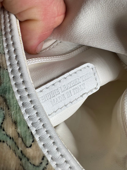 Vintage Emilio Pucci Abstract 2Way Bag white Blue