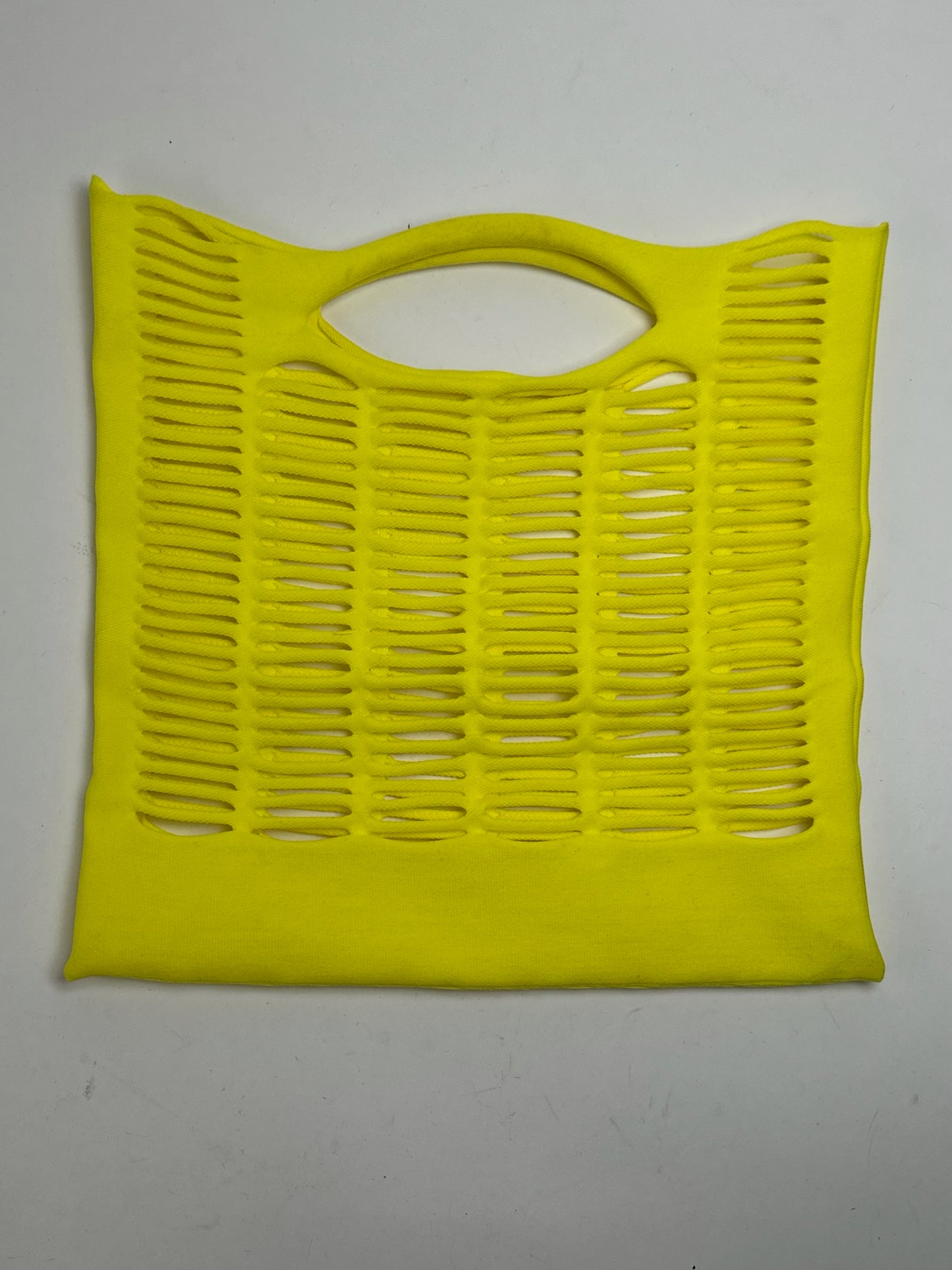 Vintage Issey Miyake Cotton shopper yellow