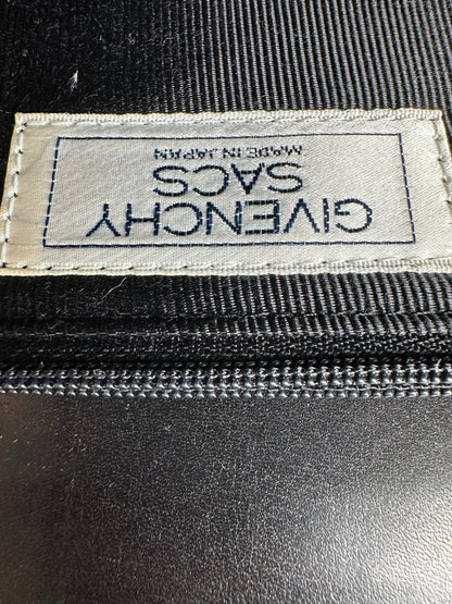 Vintage Givenchy Shoulder Bag Black Leather