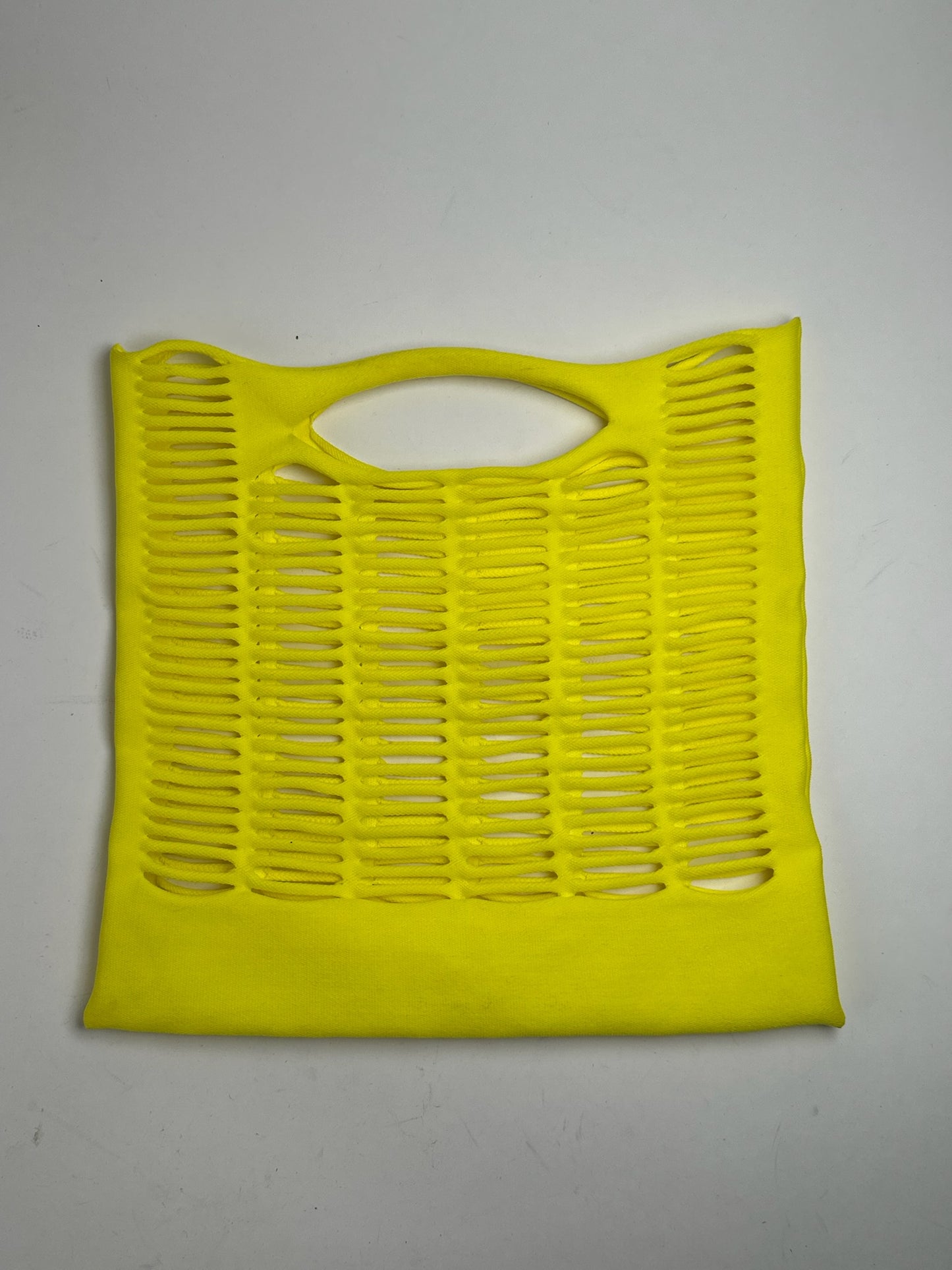 Vintage Issey Miyake Cotton shopper yellow