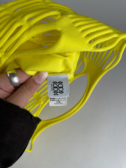 Vintage Issey Miyake Cotton shopper yellow
