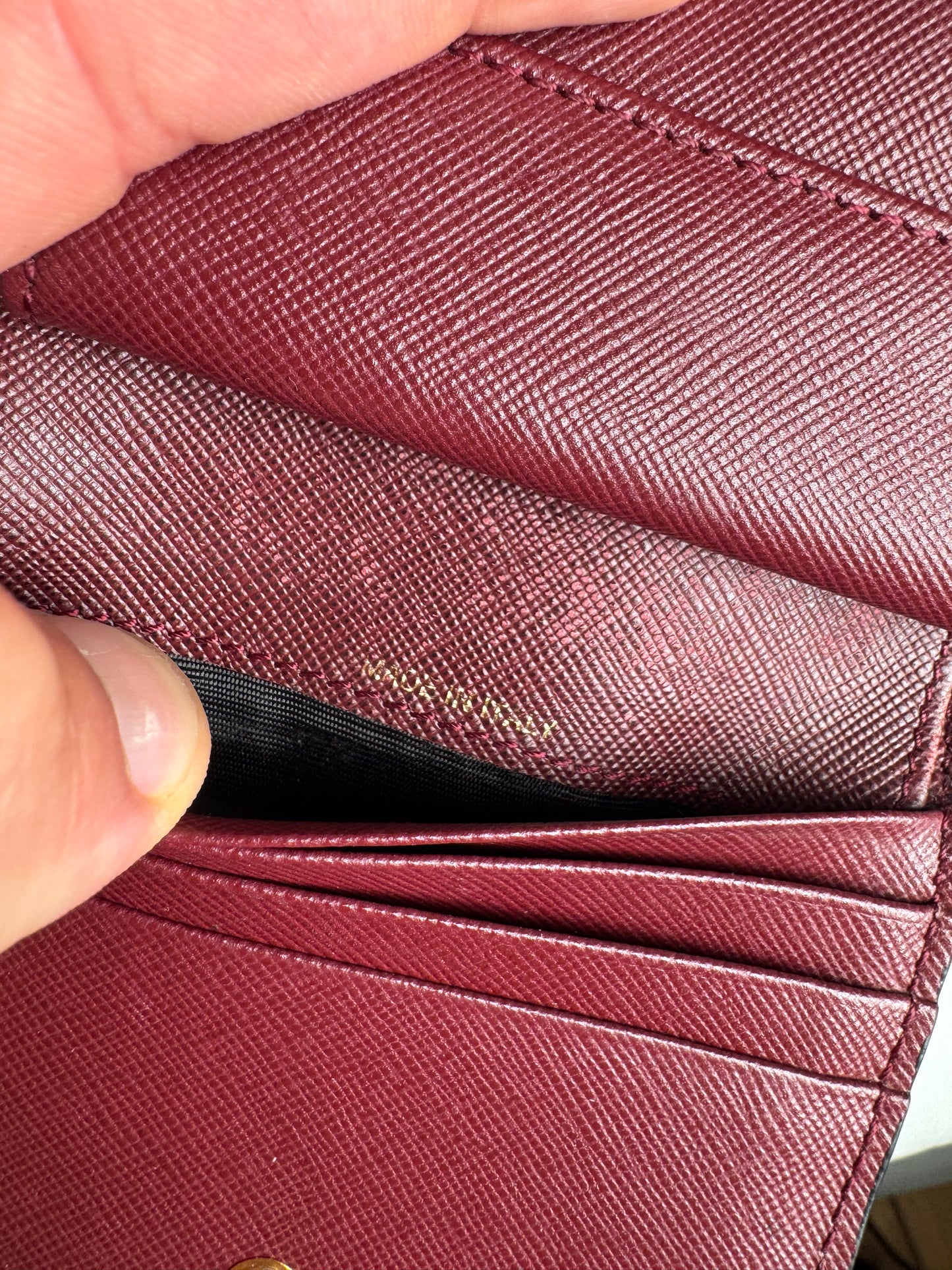 Vintage Marni Leather wallet pink Black Brown