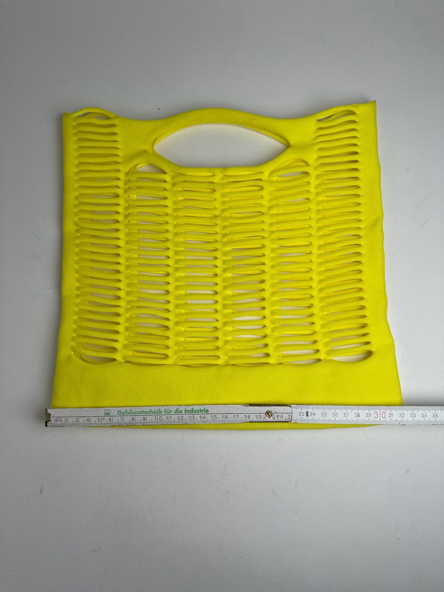 Vintage Issey Miyake Cotton shopper yellow