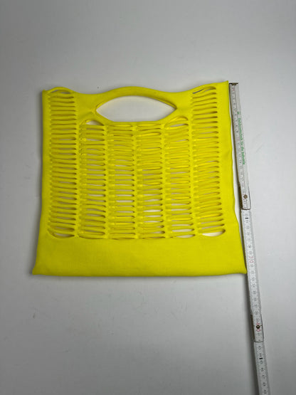 Vintage Issey Miyake Cotton shopper yellow