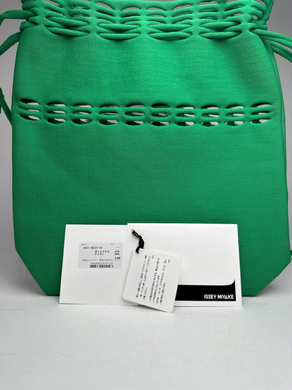 Vintage Issey Miyake Cotton Backpack green