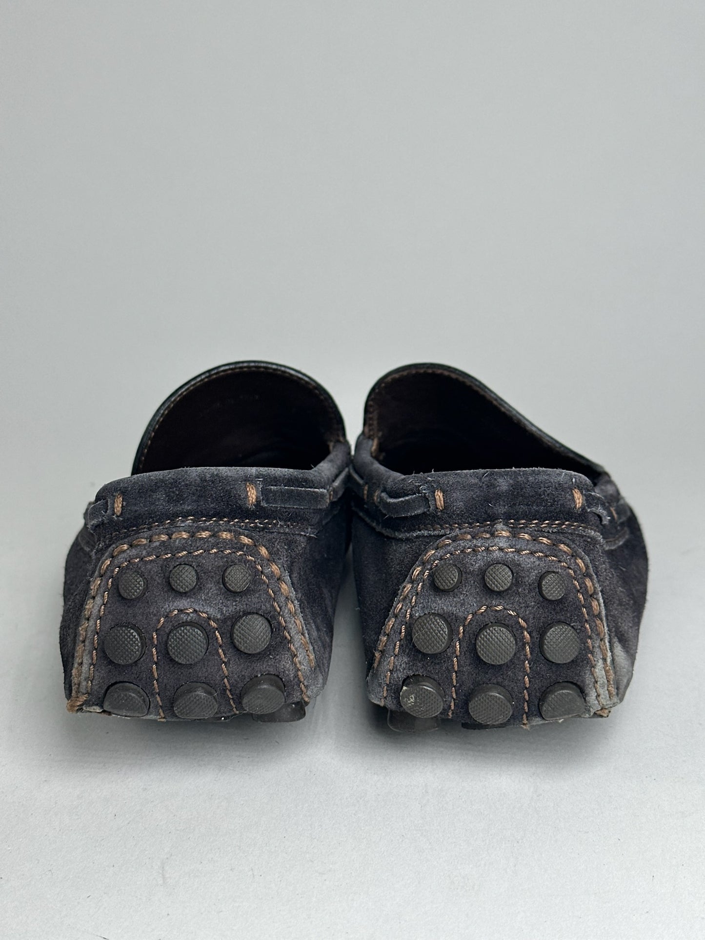 Vintage Louis Vuitton Suede Loafer black