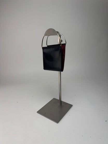 Vintage Cartier Patent leather mini bag / Wallet black