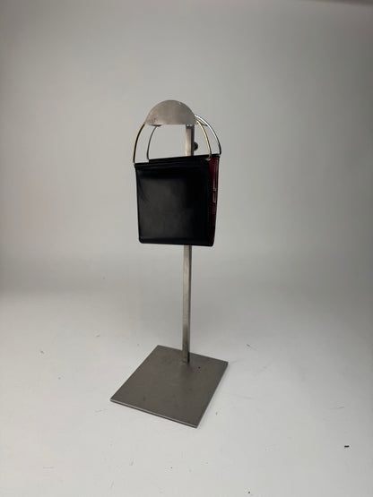 Vintage Cartier Patent leather mini bag / Wallet black