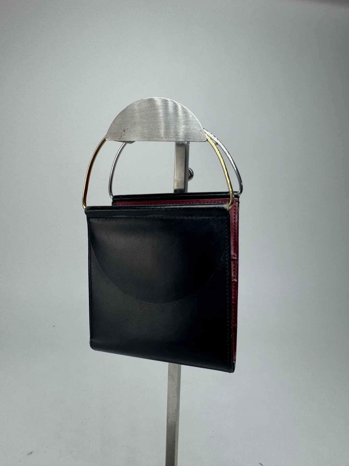 Vintage Cartier Patent leather mini bag / Wallet black