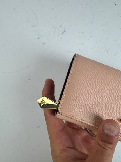 Vintage Vivienne Westwood leather wallet pink