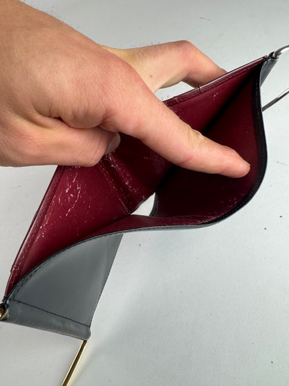 Vintage Cartier Patent leather mini bag / Wallet black